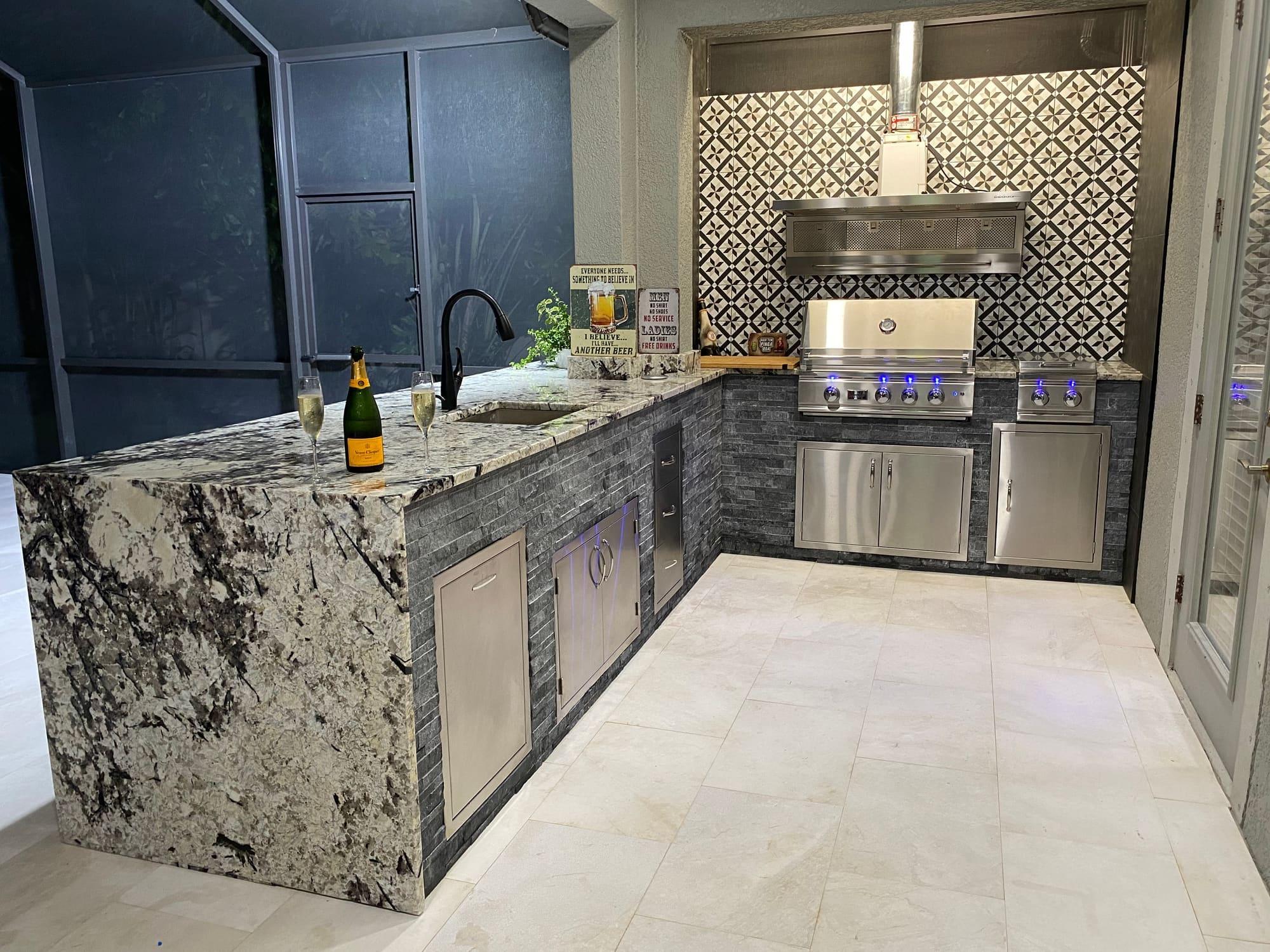 Custom Outdoor Kitchens