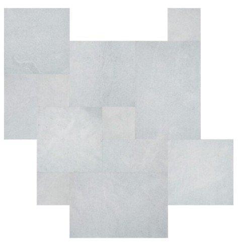French Pattern — Ocean Blue Sandblasted