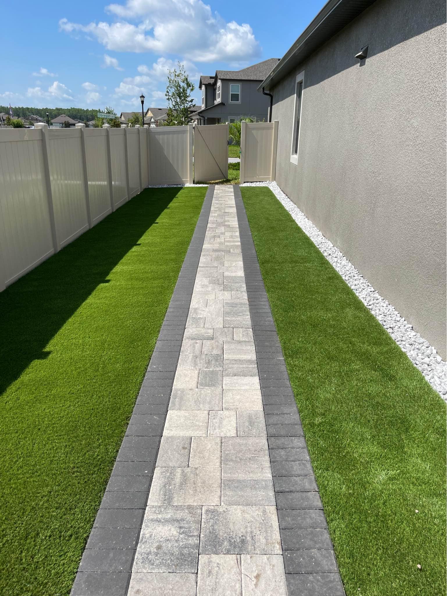 Artificial turf project detail